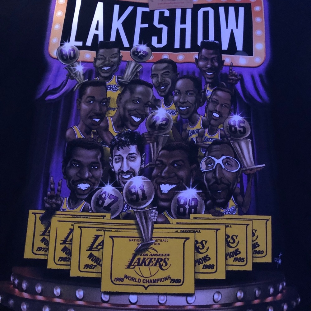 NEW M&N Lakers shirt